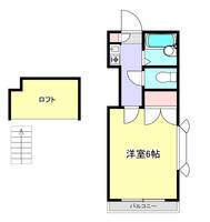 Prosper八王寺の間取り