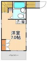 hajimeコーポ2の間取り