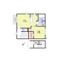 神奈川県藤沢市鵠沼松が岡4(アパート)の賃貸物件の間取り