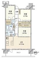 物件の間取り画像