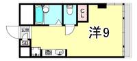 兵庫県神戸市垂水区塩屋町1(マンション)の賃貸物件の間取り