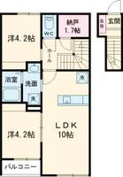 STAY THE TERRACE OJI(ステイザテラス王寺)の間取り