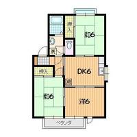 メープル高松 Aの間取り