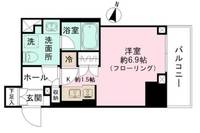 東京都千代田区神田多町2(マンション)の賃貸物件の間取り