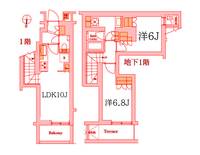物件の間取り画像