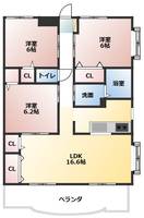 物件の間取り画像