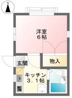 コーポシムラの間取り