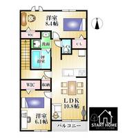 物件の間取り画像