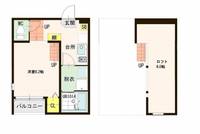 ハーモニーテラス東黒松の間取り