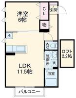 物件の間取り画像