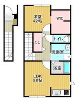 山形県山形市鈴川町3(アパート)の賃貸物件の間取り