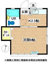 東京都三鷹市牟礼7(アパート)の賃貸物件の間取り