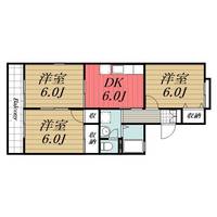 千葉県市原市東国分寺台2(アパート)の賃貸物件の間取り