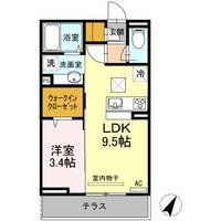 ベルヴェデーレ Bの間取り