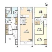 埼玉県さいたま市中央区鈴谷4(一戸建)の賃貸物件の間取り