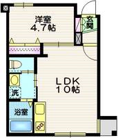 物件の間取り画像