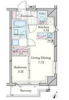 東京都千代田区神田神保町2(マンション)の賃貸物件の間取り