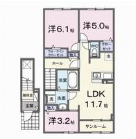 物件の間取り画像