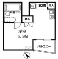 メゾン・ド・セールの間取り