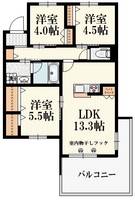 東京都杉並区高円寺南1(マンション)の賃貸物件の間取り