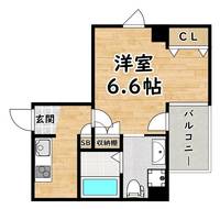 大阪府大阪市西淀川区柏里3(マンション)の賃貸物件の間取り