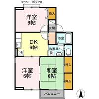 福島県福島市吉倉字谷地(アパート)の賃貸物件の間取り