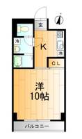 福島県郡山市桑野2(マンション)の賃貸物件の間取り