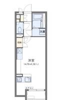 神奈川県横浜市保土ヶ谷区権太坂2(アパート)の賃貸物件の間取り