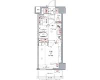 東京都江東区亀戸4(マンション)の賃貸物件の間取り
