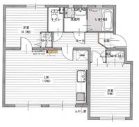 愛知県名古屋市緑区鳴海町字乙子山(マンション)の賃貸物件の間取り