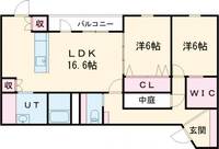 物件の間取り画像