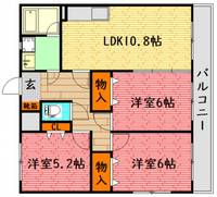 物件の間取り画像