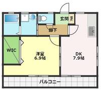 コンフォート弥右衛門の間取り