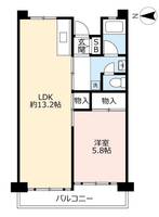 UR豊成の間取り