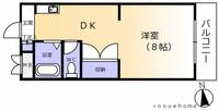 広島県広島市安佐南区長束5(マンション)の賃貸物件の間取り