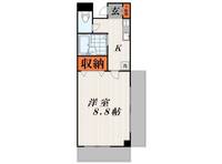 東京都大田区羽田2(マンション)の賃貸物件の間取り