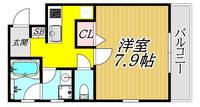 Artery塚口の間取り