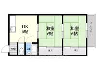 西禁野グリーンハイツの間取り