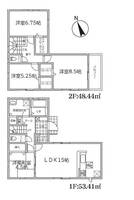 埼玉県幸手市中5(一戸建)の賃貸物件の間取り