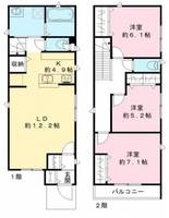 物件の間取り画像