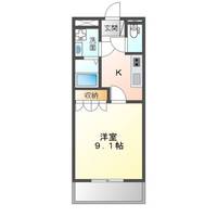 アシューレ Bの間取り