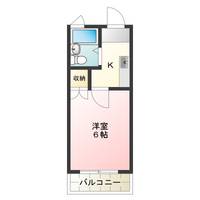 徳島県徳島市鮎喰町1(アパート)の賃貸物件の間取り