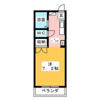 東京都八王子市犬目町(アパート)の賃貸物件の間取り