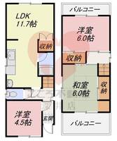 物件の間取り画像