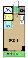 共立リライアンス四谷Vの間取り