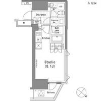 東京都渋谷区渋谷1(マンション)の賃貸物件の間取り