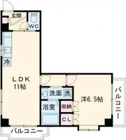 物件の間取り画像