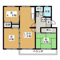 物件の間取り画像