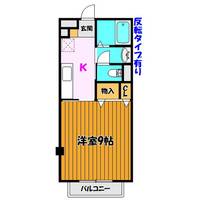 福島県郡山市安積町南長久保2(アパート)の賃貸物件の間取り