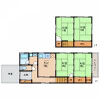 滋賀県長浜市三ツ矢町(一戸建)の賃貸物件の間取り